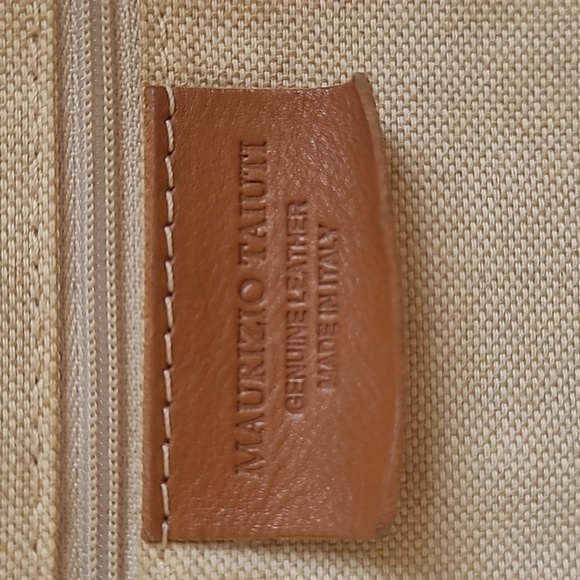 Maurizio Tauiti Italian Hobo Leather Large Shoulder Boho Bag - Picture 7 of 17